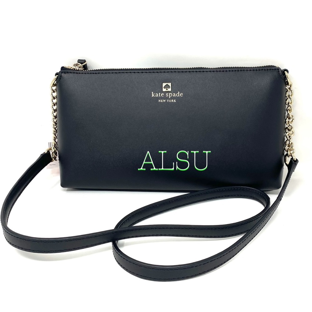 Kate ♠️Spade Declan Sawyer Street Crossbody Black - Picture 2 of 16